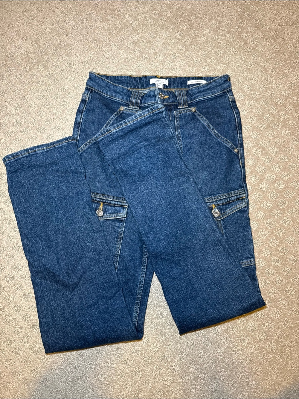 Forever 21 Mid Rise Bootcut Blue Women's Denim Jeans Size 27